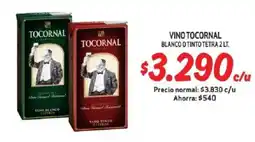 Mayorista 10 Vino tocornal blanco o tinto tetra oferta