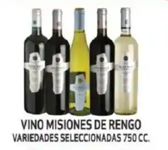 Mayorista 10 Vino misiones de rengo variedades seleccionadas oferta
