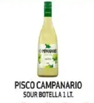 Mayorista 10 Pisco campanario sour botella oferta