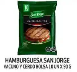Mayorista 10 Hamburguesa san jorge vacuno y cerdo bolsa oferta