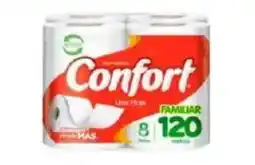 Mayorista 10 Papel higiénico confort familiar una hoja display oferta