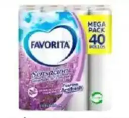 Mayorista 10 Papel higiénico doble hoja favorita oferta