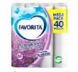 Mayorista 10 Papel higiénico doble hoja favorita oferta