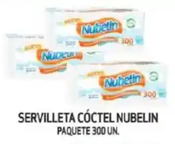 Mayorista 10 Servilleta cóctel nubelin paquete oferta