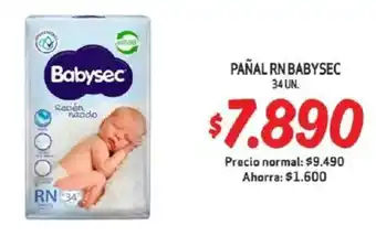 Mayorista 10 Pañal rn babysec oferta