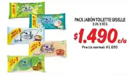 Mayorista 10 Pack jabón toilette giselle oferta