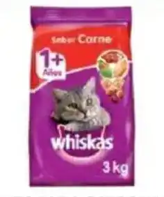 Mayorista 10 Alimento para gatos whiskas adulto carne oferta