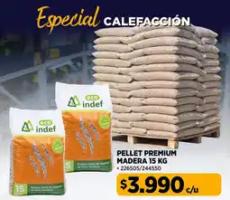 Construmart Pellet premium madera oferta