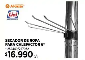 Construmart Secador de ropa para calefactor 6" oferta