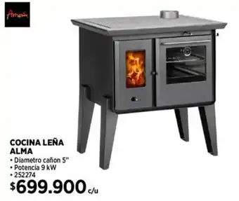 Construmart Cocina leña alma oferta