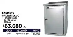 Construmart Gabinete galvanizado oferta