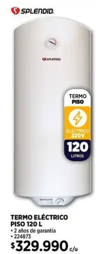 Construmart Splendid termo eléctrico piso oferta