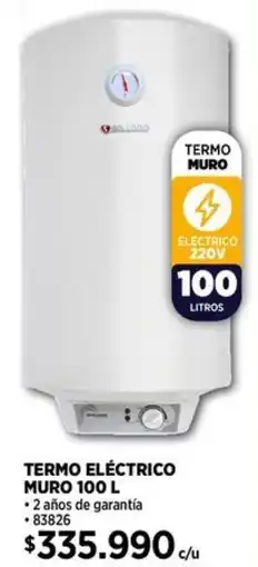 Construmart Termo eléctrico muro oferta