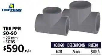 Construmart Hoffens tee ppr so-so oferta