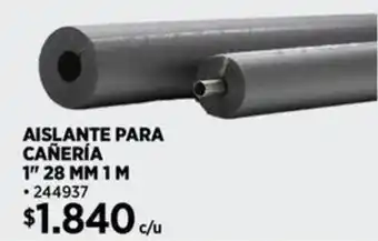 Construmart Aislante para cañería oferta