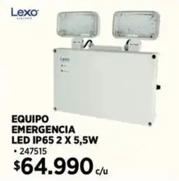 Construmart Lexo equipo emergencia led ip65 oferta