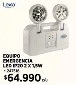 Construmart Lexo equipo emergencia led ip20 oferta