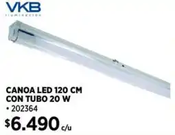 Construmart VKB Canoa led con tubo oferta