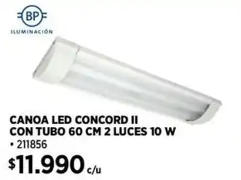 Construmart BP Canoa led concord ii con tubo oferta