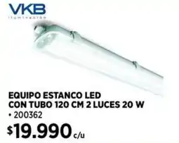 Construmart VKB Equipo estanco led con tubo oferta