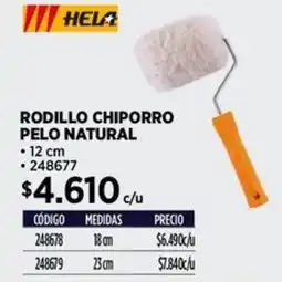 Construmart Hela rodillo chiporro pelo natural oferta