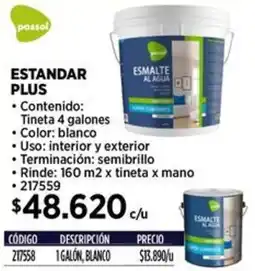 Construmart Passol estandar plus oferta