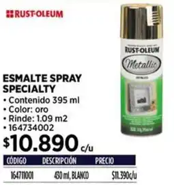 Construmart Rust-oleum esmalte spray specialty oferta
