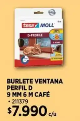 Construmart Burlete ventana perfil d café oferta