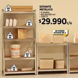 Construmart Estante metálico oferta