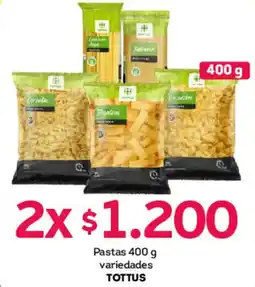 Tottus Pastas variedades tottus oferta