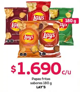 Tottus Papas fritas sabores lay's oferta