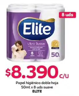 Tottus Papel higiénico doble hoja suave ELITE oferta