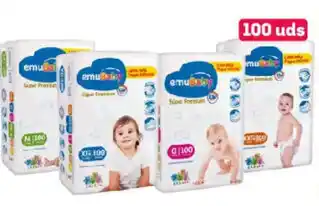 Tottus Megapack pañales Super Premium EMUBABY oferta
