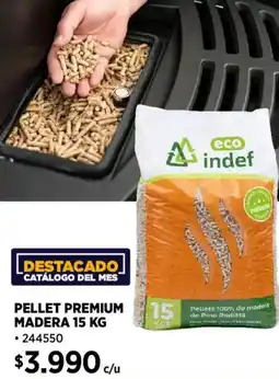 Construmart Pellet premium madera oferta