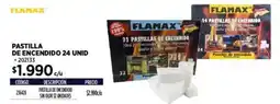 Construmart Flamax pastillas de encendido oferta