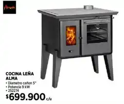 Construmart Cocina leña alma oferta