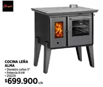 Construmart Cocina leña alma oferta