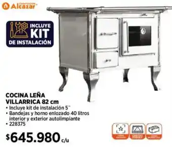 Construmart Cocina leña villarrica oferta