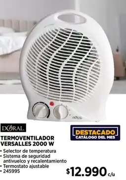 Construmart Doral termoventilador versalles oferta