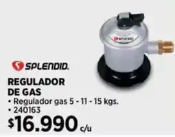 Construmart Splendid regulador de gas oferta