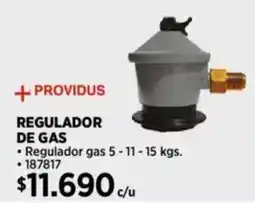 Construmart + Providus regulador de gas oferta