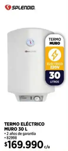 Construmart Splendid termo eléctrico muro oferta