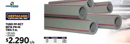 Construmart Hoffens Tubo PP-RCT Beta PN-16 oferta