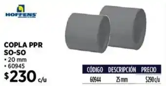 Construmart Hoffens copla ppr so-so oferta