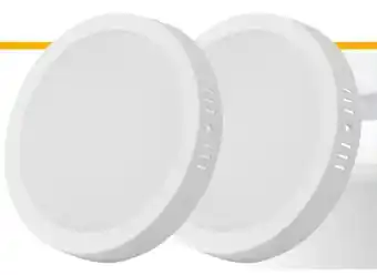 Construmart Pack 2 paneles led sobrepuesto redondo oferta