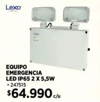 Construmart Equipo emergencia led ip65 oferta