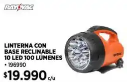 Construmart Rayovac Linterna con base reclinable oferta