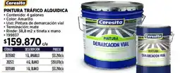 Construmart Ceresita pintura tráfico alquidica oferta