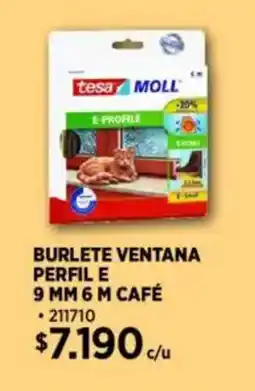 Construmart Tesa moll burlete ventana perfil e café oferta