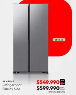 Abcdin Samsung Refrigerador Side by Side oferta